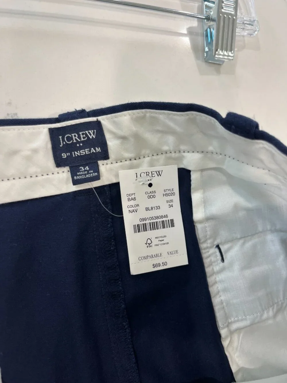 J.CREW Men's  9